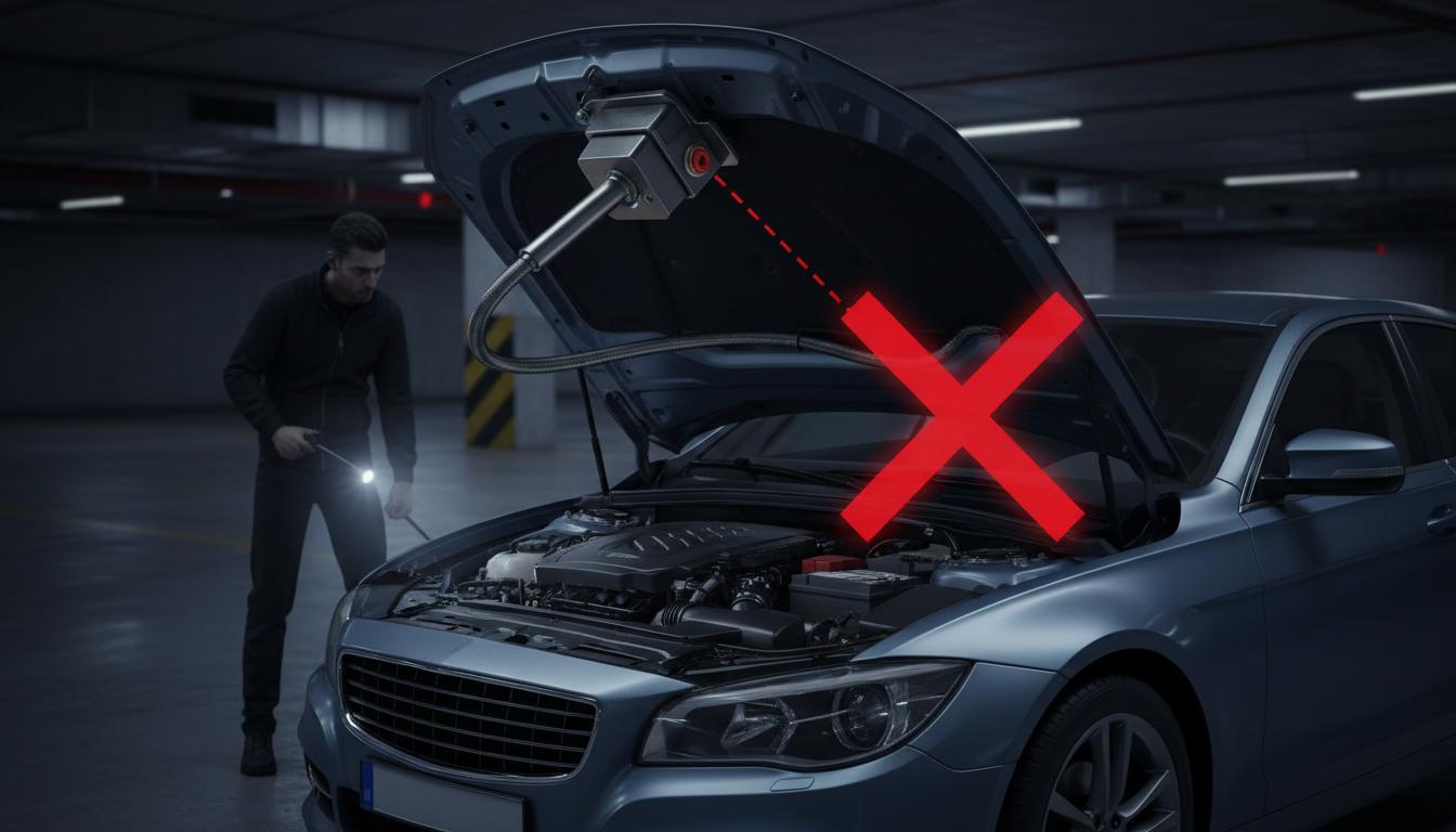 Капотный замок и OBD-защита Капотный замок и OBD-защита