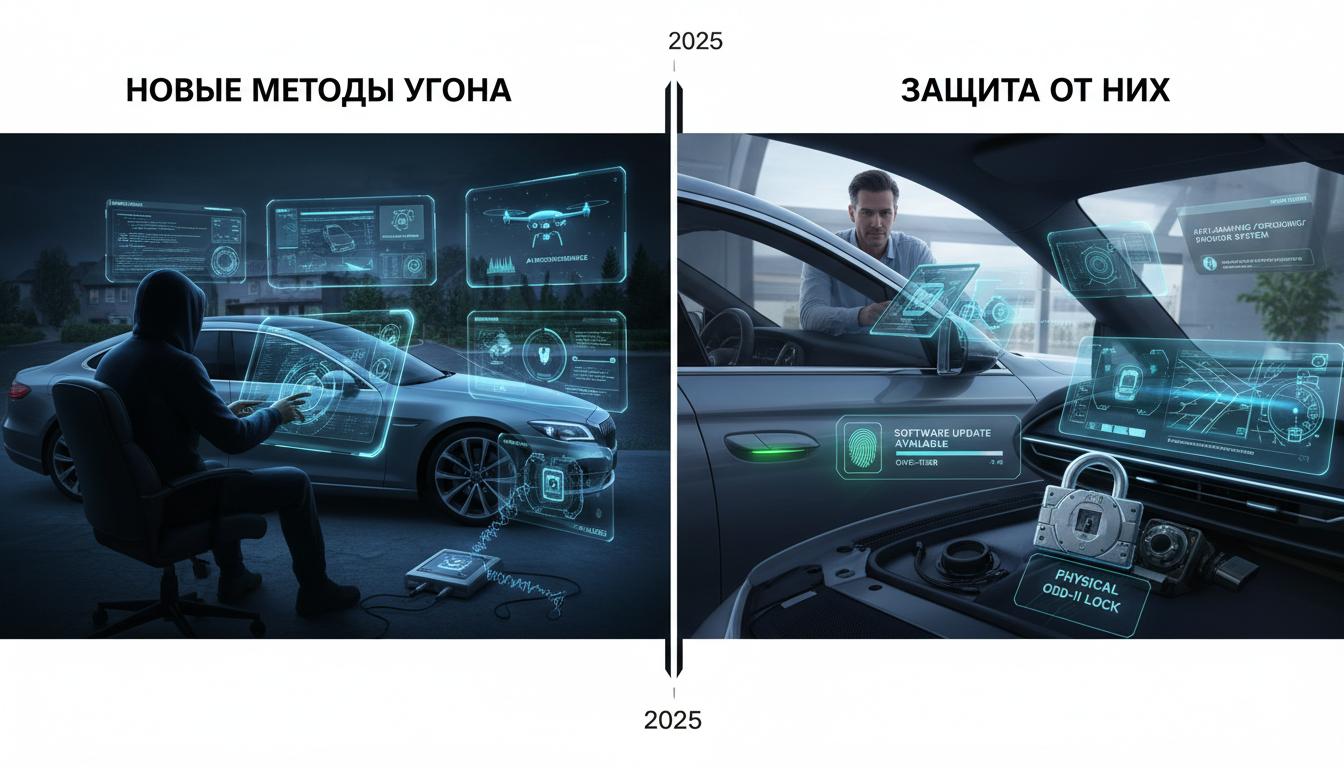 Как угоняют машины в 2025: новые методы и защита от них. Правовые и страховые нюансы: чтобы защита помогала, а не мешала Как угоняют машины в 2025: новые методы и защита от них. Правовые и страховые нюансы: чтобы защита помогала, а не мешала