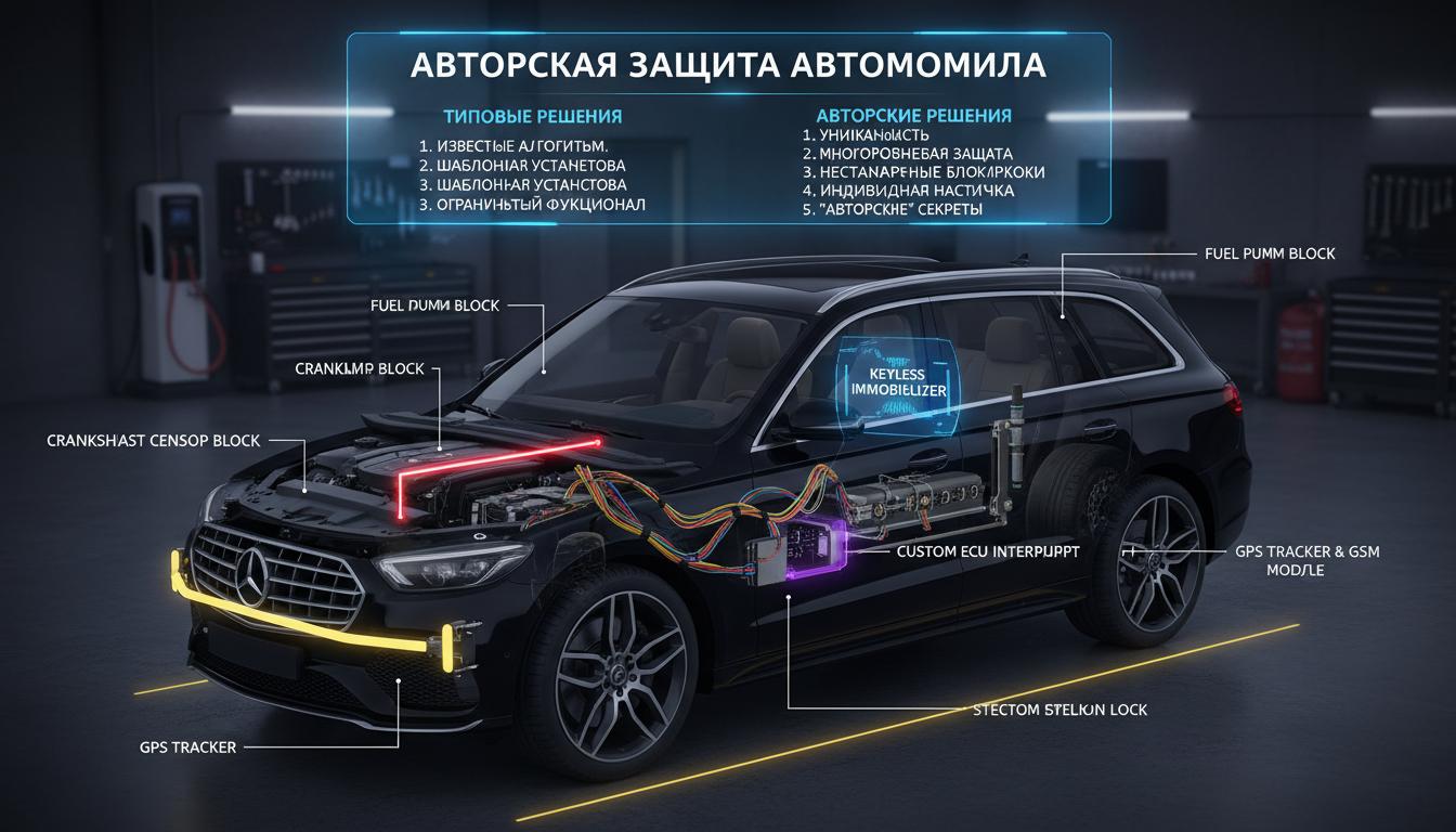 Защита заведённого автомобиля и автозапуск: особенности. Почему авторские решения часто выигрывают у типовых Защита заведённого автомобиля и автозапуск: особенности. Почему авторские решения часто выигрывают у типовых